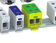 The connectors for connecting conductors AL/Cu is using mainly in enclosures and