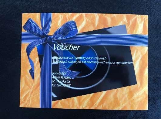 52. Voucher na wymianę opon zimowych na felgach