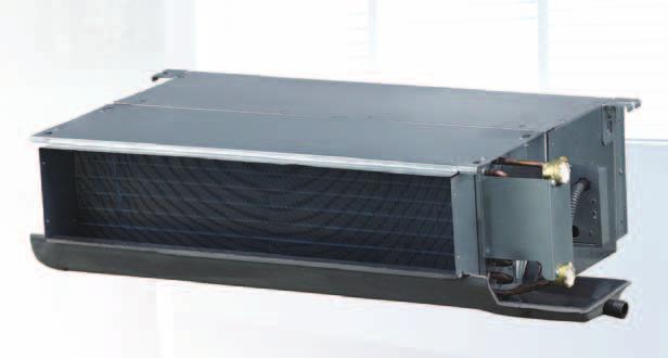 MKT3-1400(E)G30 50Pa (opcja) kanałowa z wymiennikiem czterorzędowym 12Pa ESP 30Pa ESP