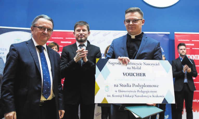 02 GALA PLEBISCYTU NAUCZYCIEL NA MEDAL 2018 Gzet Krkowsk Nuczyciele n medl ngrodzeni. Kluczem do sukcesu jest psj mówią nm pedgodzy Aleksndr Sułw leksndr.sulw@polskpress.