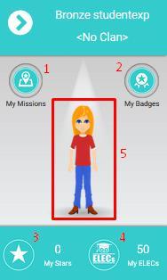 1-4 jak wyżej 5 otwiera tryb Avatar