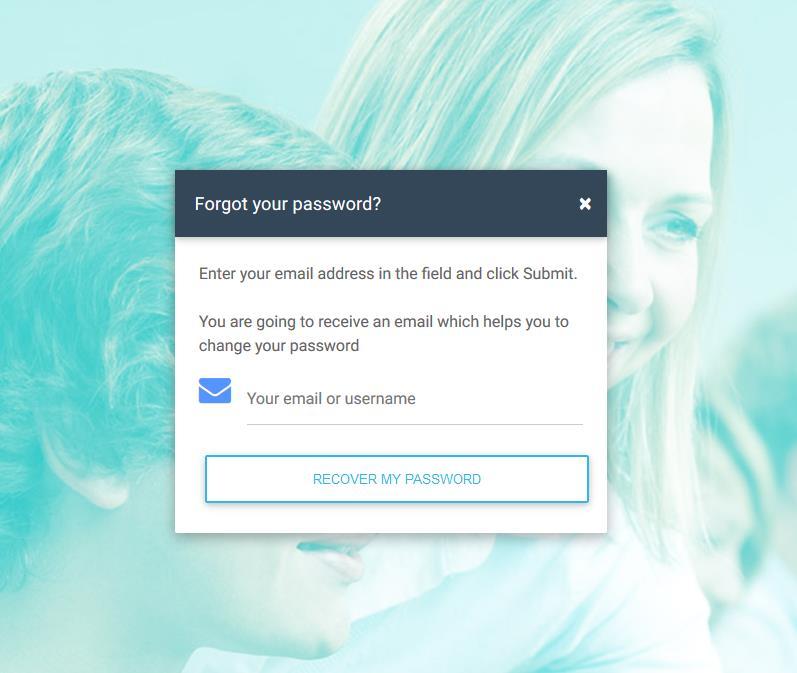 Naciśnij przycisk Recover My Password (Odzyskaj moje hasło). Po chwili otrzymasz wiadomość z hasłem.