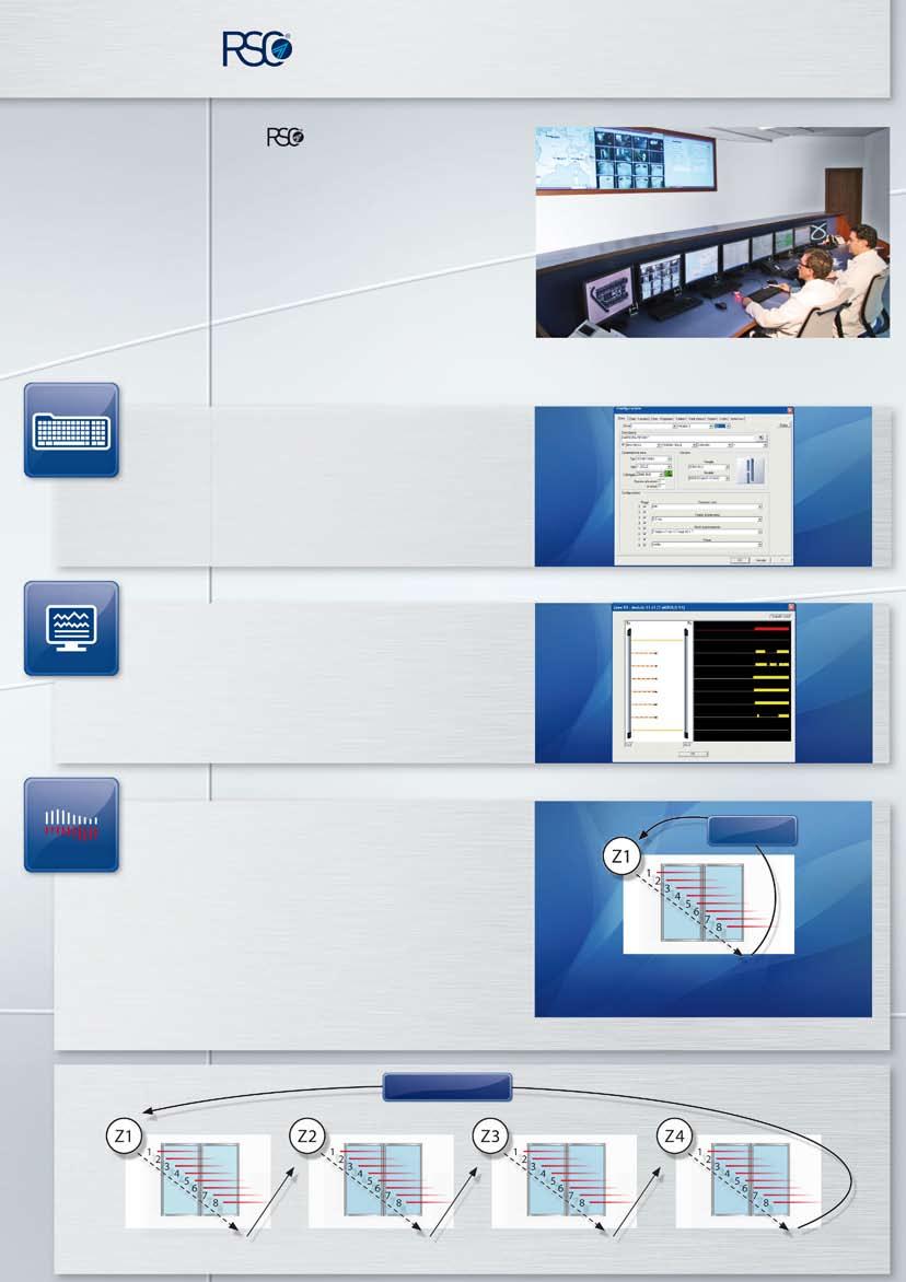 Tecnoalarm technologia Dzięki technologii RSC w każdym czasie i miejscu niezależnie od dostępności instalacji możliwe jest monitorowanie wszystkich komponentów systemu alarmowego poprzez zdalne