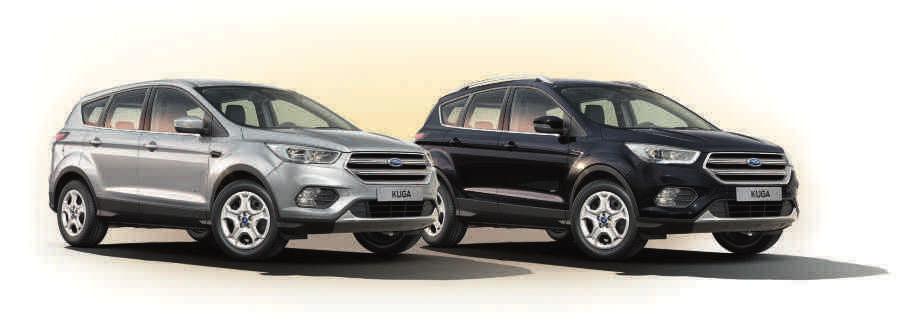 FORD KUGA Wersje wyposażenia Wybierz Forda Kuga odpowiedniego dla Ciebie. Titanium Postaw na luksus.