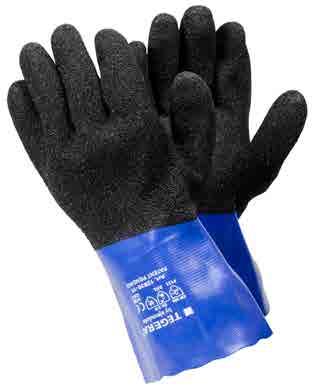 Rękawice jednorazowe nitrylowe czarne bezpudrowe wykonane w technologii Ansell Grip Technology. Grubość 0,12 mm. Długość 240 mm. Końcówki palców chropowate dzięki temu gwarantują lepszą chwytność.