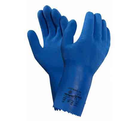 RĘKAWI- CE łączy zalety rękawic ocieplanych i rękawic przeciwchemicznych. Przeznaczona do pracy w zimnym środowisku. Umożliwia bezpieczna pracę w środowisku, gdzie występują zagrożeniami chemiczne.