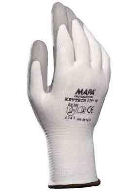 część chwytna rękawicy wykonana z jednego kawałka skóry, dzięki czemu wykazują większą wytrzymałość i odporność na przetarcia. Marszczenie w nadgarstku sprawia, iż lepiej przylega do dłoni.