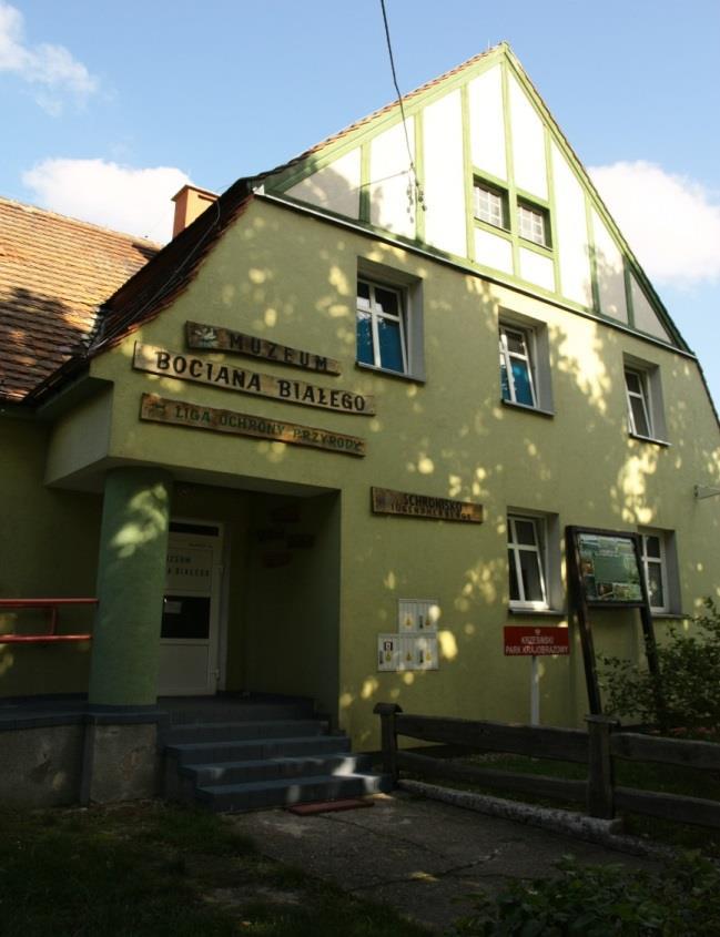 MUZEUM BOCIANA BIAŁEGO Muzeum prowadzone jest przez Zarząd Okręgu Ligi Ochrony