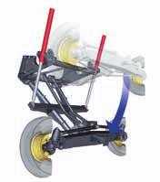 Oprócz standardowego układu czyszczącego Triple-Clean wersja Laterale jest wyposażona w samopoziomujący układ Smart Sieve i system wytrząsaczy słomy z regulacją prędkości roboczej Opti-Speed.