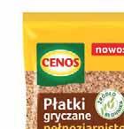 Płatki pełnoziarniste przygotowywane są z całych ziaren orkiszu, gryki i owsa, dzięki czemu zachowują liczne wartości odżywcze.