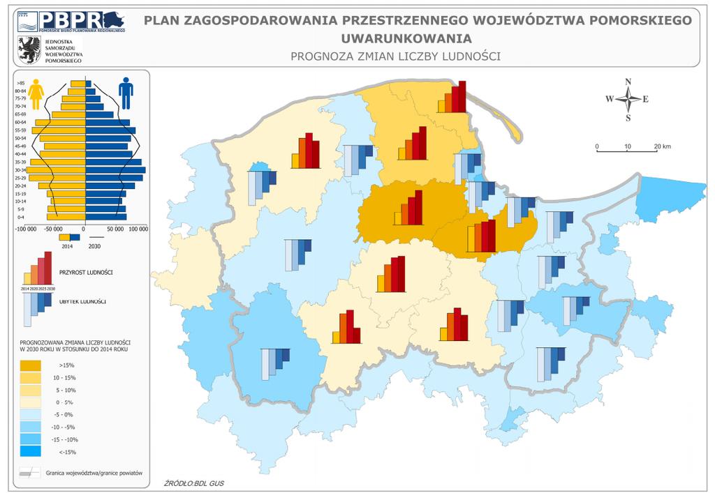 Analiza zmian w zagospodarowaniu przestrzennym miasta Słupska. Rys.