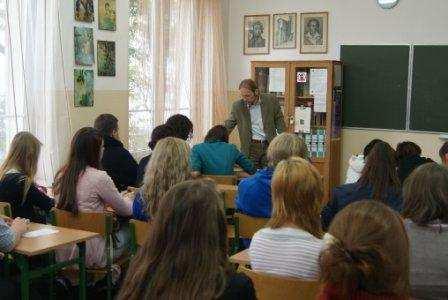 Tym razem gościliśmy na Woli, w murach XXIV Liceum Ogólnokształcącego im. Cypriana Norwida.