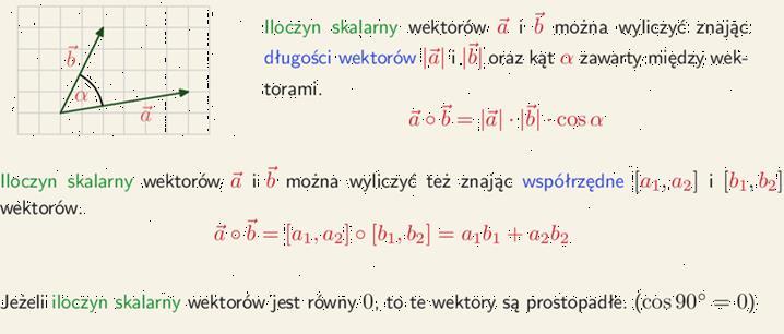 Rachunek Pojęcia postawowe wektorowy i (III)