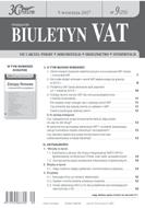Zamów prenumeratę Biuletynu VAT na 2018