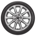 18" obręcze kół ze stopów lekkich, wzór 5x2-ramienny
