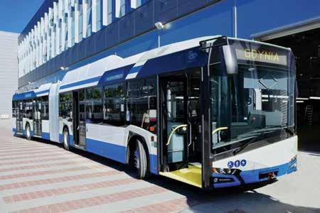 Wśród autobusów zakupionych przez PKM w Jaworznie był premierowy model w produktowym portfolio firmy nowy Solaris Urbino 18 electric, przegubowy autobus bateryjny nowej generacji.
