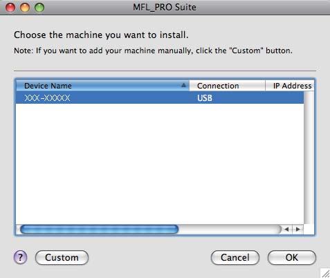 USB Mintosh Uniś pokrywę sknr, y zwolnić lokę. Dliktni niśnij popórkę pokrywy sknr i zmknij pokrywę sknr. Wyirz opję Lol Conntion (Połązni lokln), nstępni kliknij przyisk Nxt (Dlj).