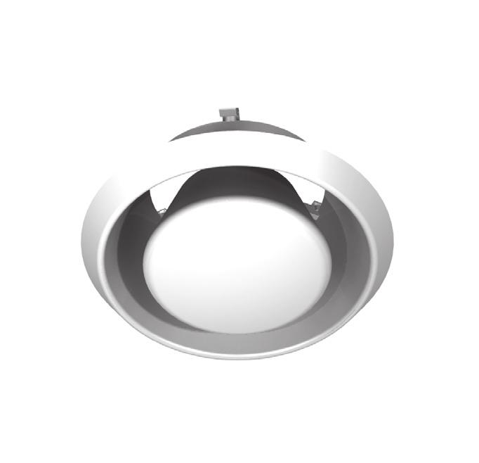 Anemostat wywiewny DFVE systemu Air Flex Dane techniczne Ø 1 1 5 Ilość obrotów 1 1 15 5 35 3 5 L WA [db] 1 5 1 3 5 1 5 [l/s] 1 [m 3 /h] Anemostat wywiewny DFVE
