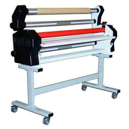 LAMINATORY WIELKOFORMATOWE LAMINATORY ROLOWE NA ZIMNO Kala Starter podstawowy laminator z zimnymi wałkami do jednostronnego nakładania laminatu, folii montażowej i oklejania płyt do 50 mm grubości.