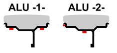 Tryb ALUS zaleca się do pracy z felgami aluminiowymi.