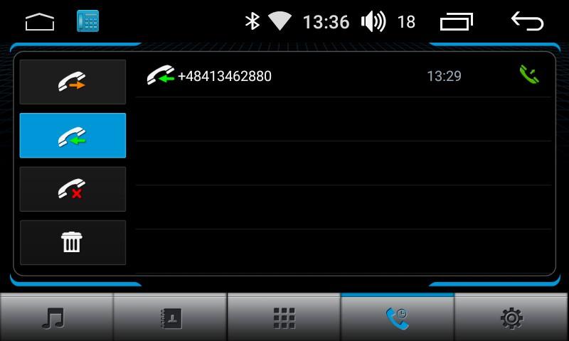 W menu ustawień bluetooth (rys 20) wprowadź swój kod PIN, ten sam co w telefonie, zaleca się wyłączyć Auto odbiór, gdyż przy załączonym nastąpi automatycznie odebranie połączenia przychodzącego.