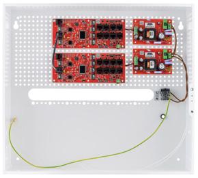 wewnętrzna IP20 BCS-H (450 400 140 mm) Profesjonalny switch PoE do 8 kamer IP z zasilaczem 96W o wysokiej sprawności; (8 PoE PASSIVE  Obudowa
