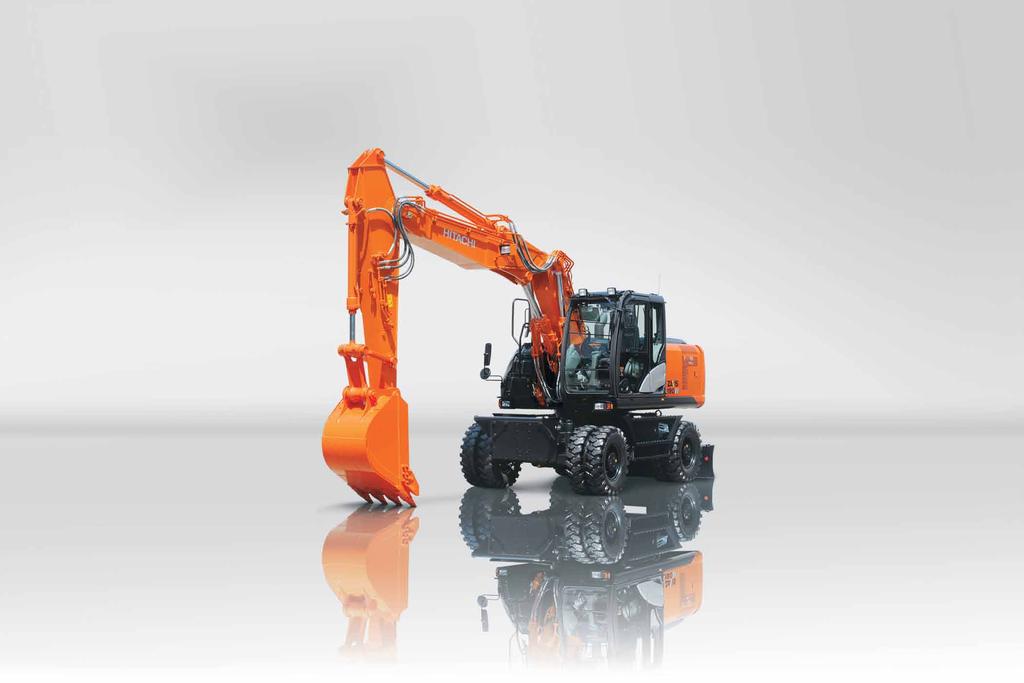 Konstrukcja nowej koparki Hitachi ZAXIS 190W o średniej wielkości została zainspirowana jedną myślą zapewnieniem możliwości realizacji wizji użytkownika.