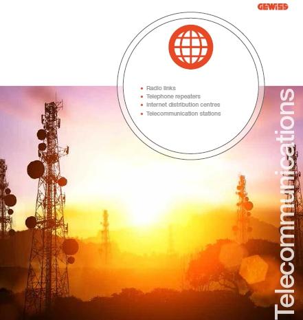 KOMUNIKACJA Połączenia radiowe wzmacniacze telefoniczne centra dystrybucji Internetu stacje telekomunikacyjne Wprowadzenie ReStart do stacji telekomunikacyjnych pozwoli wiodącym operatorom