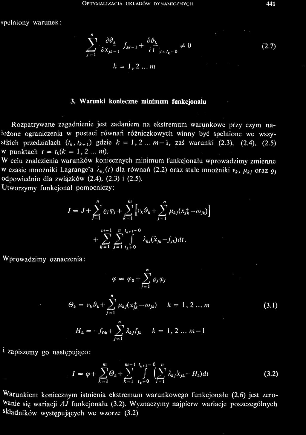 .. m 1 1 zapiszemy go nastę pują co : m m 1 + t) л / = c > + V J (3.