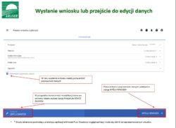 .pl https://www..pl Wysłanie e-wniosku do ARiMR lub przejście do edycji danych Składanie wniosków w formie papierowej będzie możliwe jedynie w wyjątkowych przypadkach, tzn.