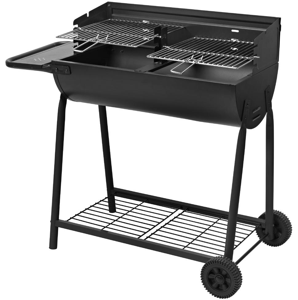 760-010 Bruksanvisning för grilltunna Bruksanvisning for tønnegrill