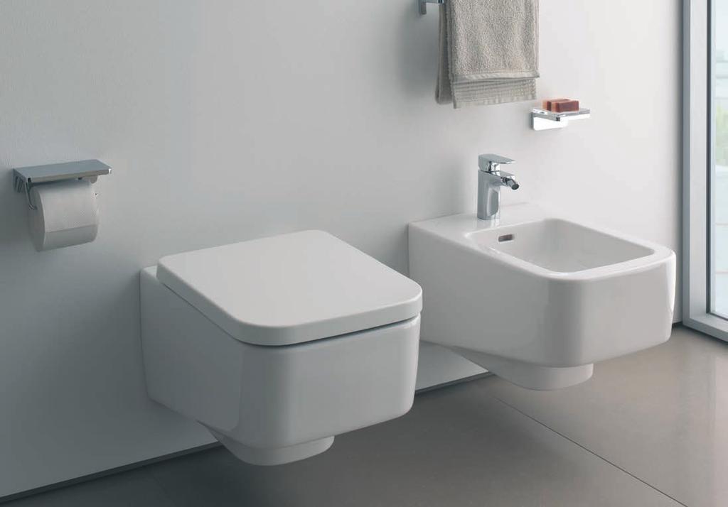 MISKI WC I BIDETY LAUFEN PRO Miska WC oraz bidet LAUFEN pro S Miski WC i bidety z serii LAUFEN pro dają wiele możliwości.