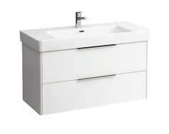 5 40245.2 Szafka z dwiema szufladami, z mechanizmem cichego domykania do umywalki 81396.