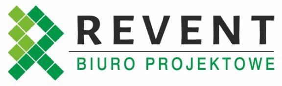 JEDNOSTKA PROJEKTOWA: REVENT Magdalena Wojciechowska 87-100 Toruń, ul. Chrobrego 105/107, tel. 604-414-893, e-mail: magda@revent.com.