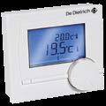 Termostaty pokojowe POZOSTŁE TERMOSTTY POKOJOWE DL KOTŁÓW MCR3 PLUS, MCR/II, NEOVO CONDENS/NEOVO ECONOX isense qsense isense Termostat pokojowy modulujący programowalny przewodowy Termostat ten