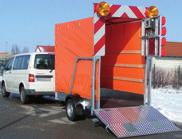 transportu przyczep ostrzegawczych Wciągarka System