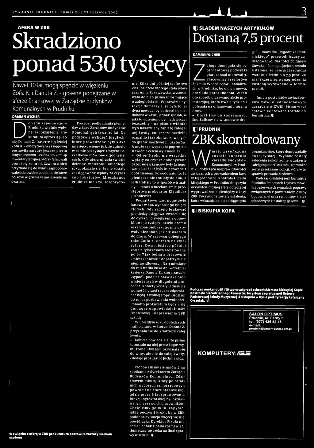 Sam grunt do tej transakcji zosta wyceniony po cenie 38,5 tys. z za metr kwadratowy, Przypuszczam, e krcono to w Pasymiu na Warmii. Padziernik 2014 Tu si tobrze pisze Strona 3.
