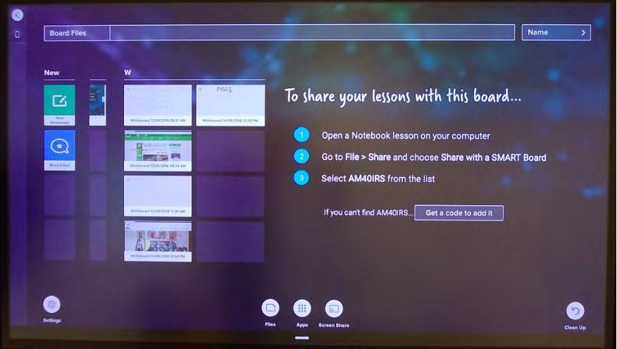 SMART Notebook Player wysyłanie i odtwarzanie treści lekcji na