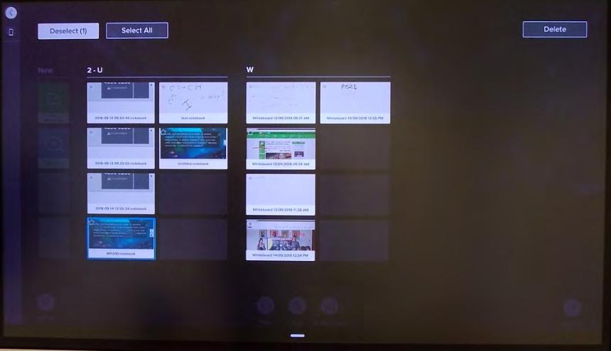 SMART Notebook Player wysyłanie i odtwarzanie treści lekcji na monitorze Przekazana