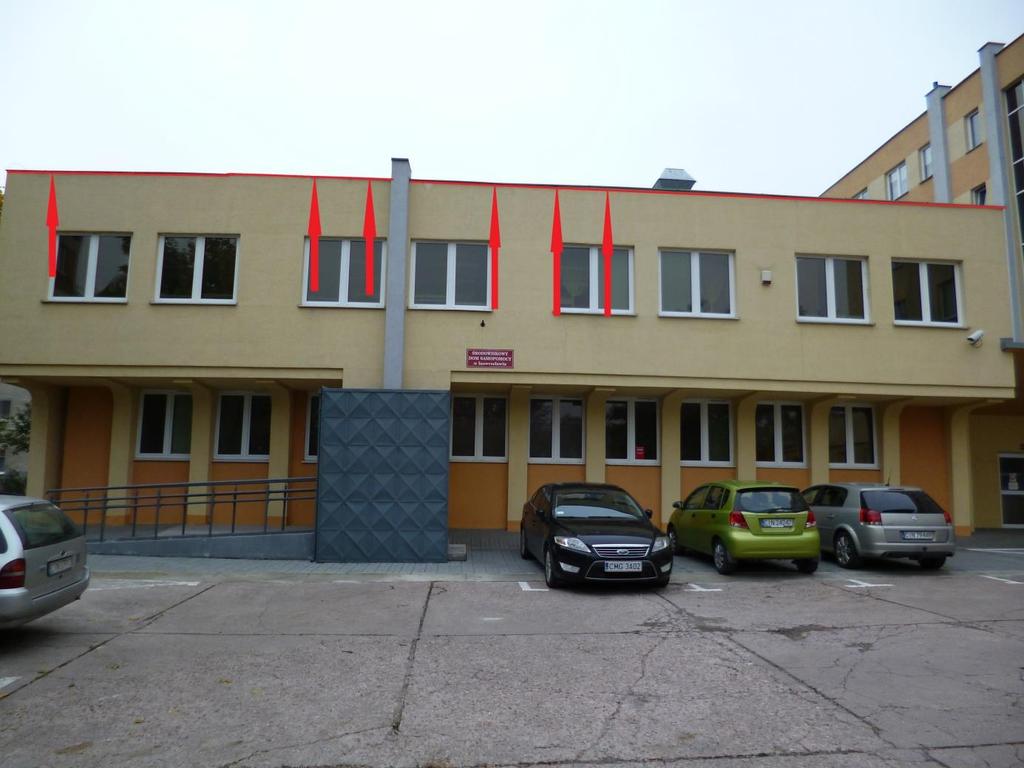 Budynek ŚDS elewacja wschodnia Fot.