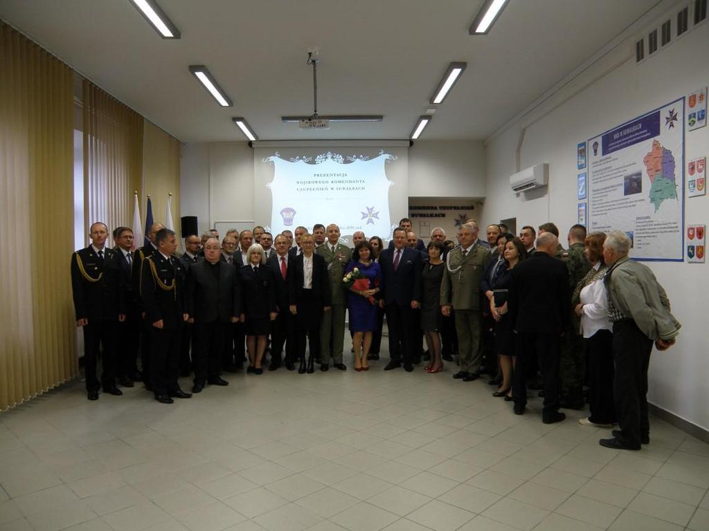 objął obowiązki Wojskowego Komendanta Uzupełnień w Suwałkach z dniem 3. października 2016 roku. Kilka dni później (08.10.2016r.