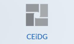 Odsyłacz do usługi centralnej dostępnej na stronie www.ceidg.gov.