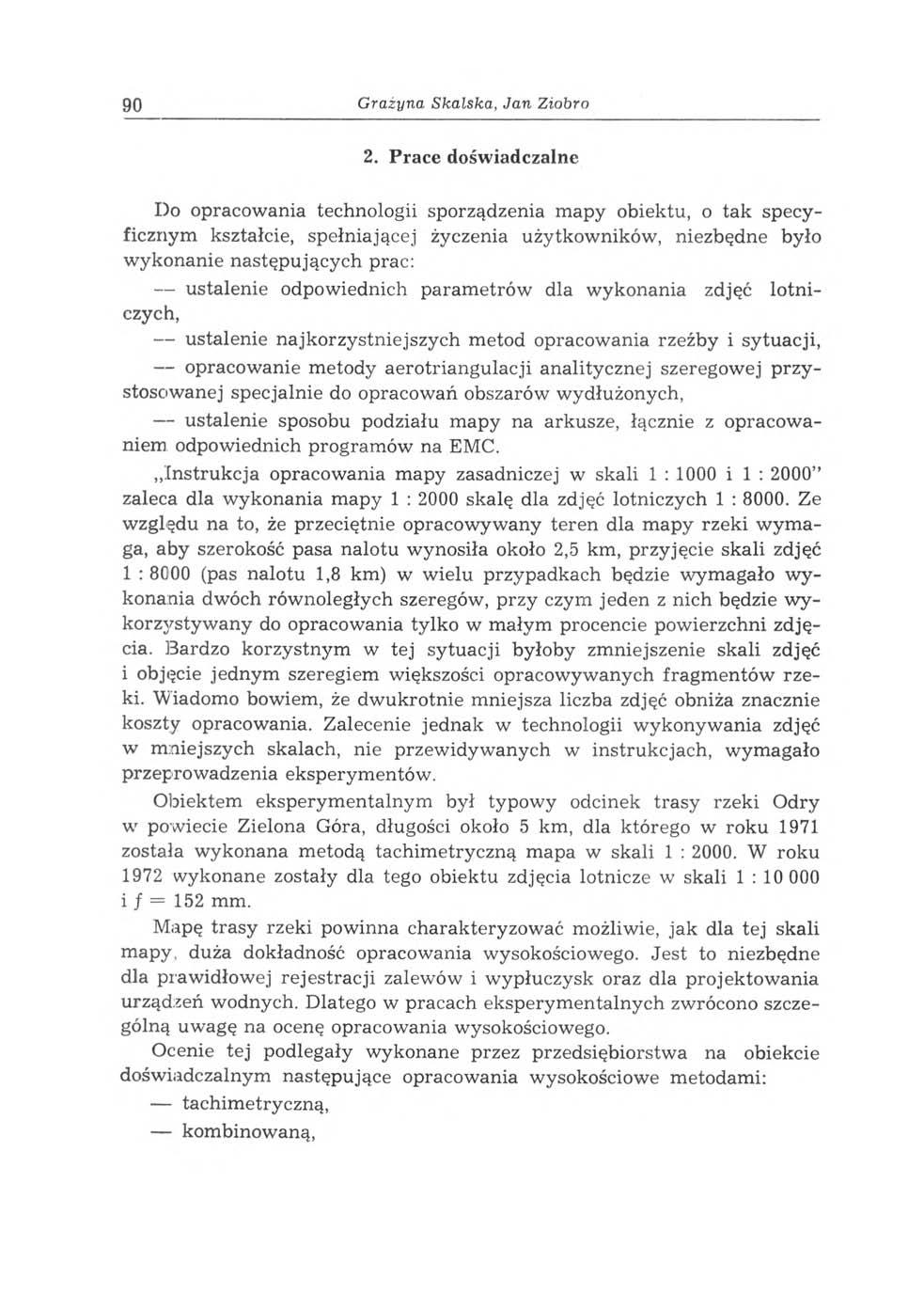 90 G rażyna S ka lska, Jan Ziobro 2.