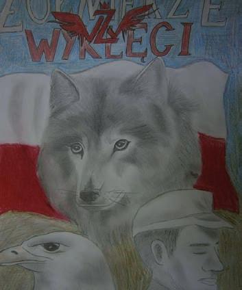 Życie Gminy Górowo Iławeckie 13 Wyniki Szkolnego Konkursu Plastycznego Niezłomni Wyklęci w naszej pamięci W dniu 6 marca 2017 r.