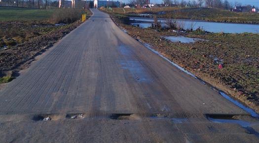 W efekcie przeprowadzonych robót budowlanych gruntownie przebudowany zostanie końcowy, 290-metrowy odcinek (pierwszy etap przebudowy drogi wykonany został w roku 2016): zdemontowana zostanie