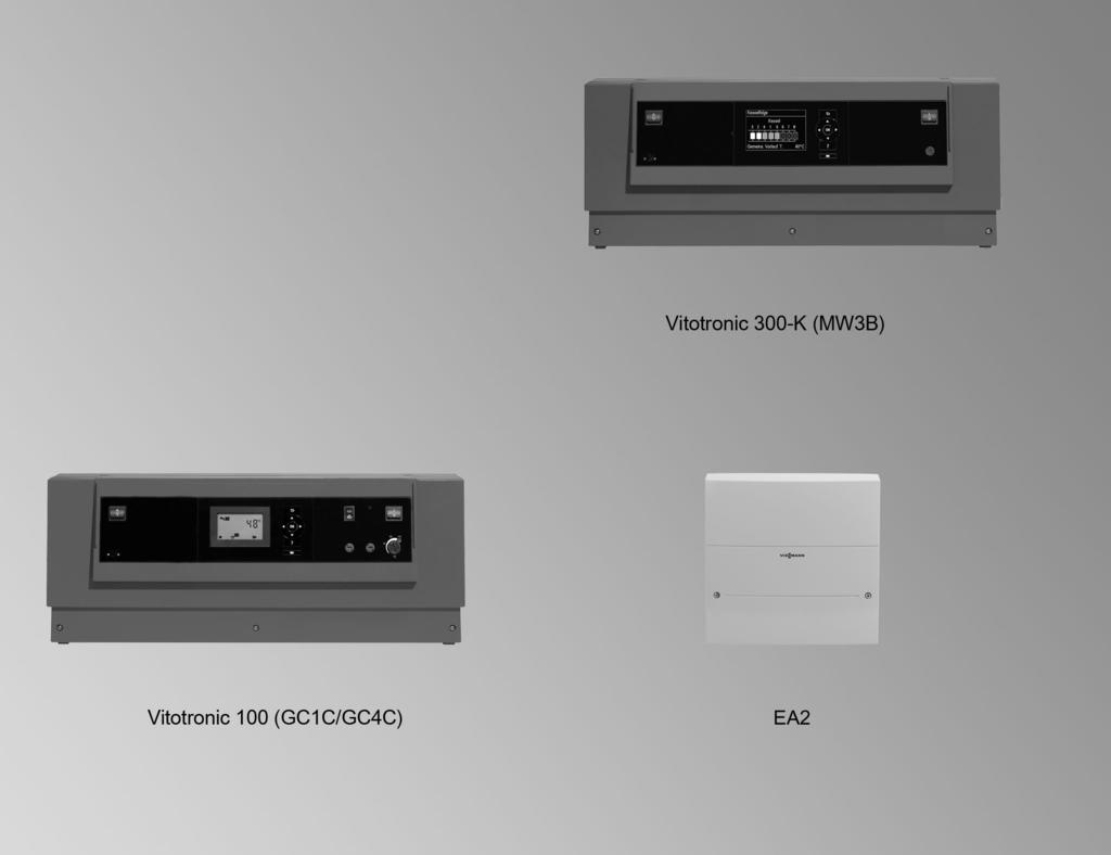 VIESMANN Vitotronic Regulatory kaskadowe i obiegu kotła do dwusystemowych instalacji grzewczych.