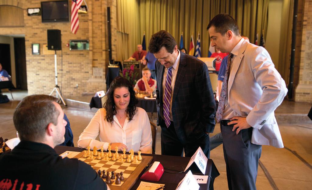 Skład sędziowski tworzyli prezydent Federacji Szachowej USA Mike Hoffpauir, Melanie Kneen oraz Claudia Munoz. Zawody odbyły się w miłej, sportowej atmosferze.
