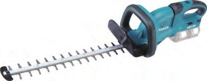 DUH551Z / DUH551RF2 / DUH551PT2 MOC I ERGONOMIA W NOWEJ ODSŁONIE n Większa wydajność pracy dzięki zastosowaniu 2 akumulatorów 18 V n Technologia XPT podwyższona odporność na pył i wilgoć n 5 różnych