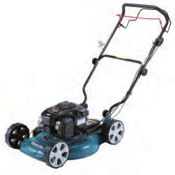 /min PLM4819 B&S 625E R/S 150 cm³ 8,5 Nm* 48 cm 25 70 mm 8stopniowa na koła 3,4 km/h stalowa 31 kg Dostarczone wyposaże Ostrze tnące (zamontowane) Klucz nasadowy Pokrywa wyrzutu bocznego Drążek