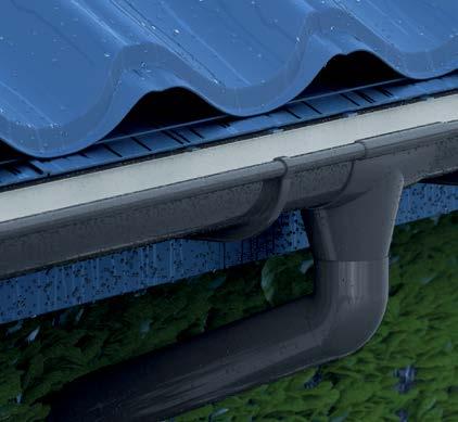 System rynnowy Galeco PVC Specjalnie opracowany materiał PVC posiada zwiększoną odporność na promieniowanie UV, zapewnia trwałość koloru w zmiennych warunkach atmosferycznych oraz wysoki i